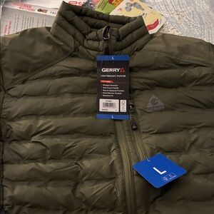 Gerry Weber Men's Green Puffer Jacket